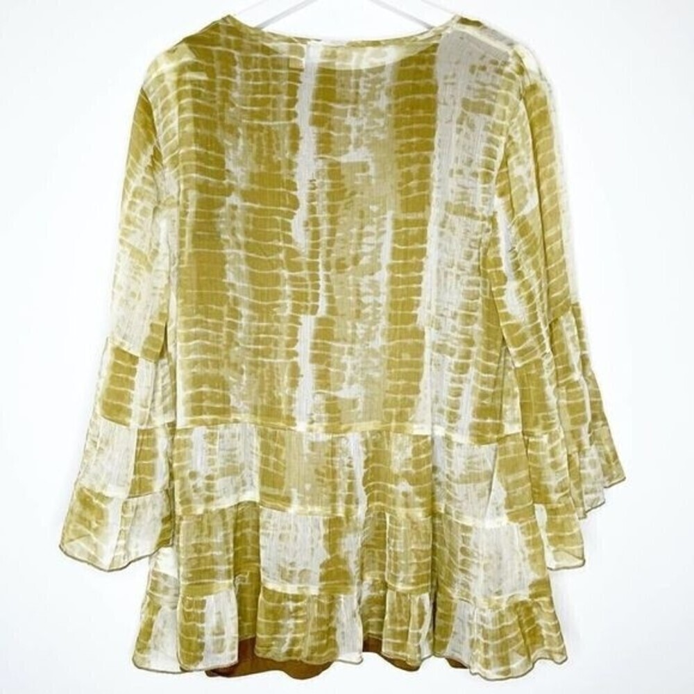 LOGO LORI GOLDSTEIN Ruffle Tunic - Picture 7 of 7